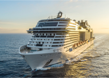 MSC地中海邮轮宣布6月26日起在西班牙重启运营，地中海鸿图号将停靠巴塞罗那